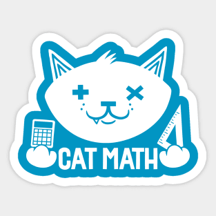 Cat Math Sticker